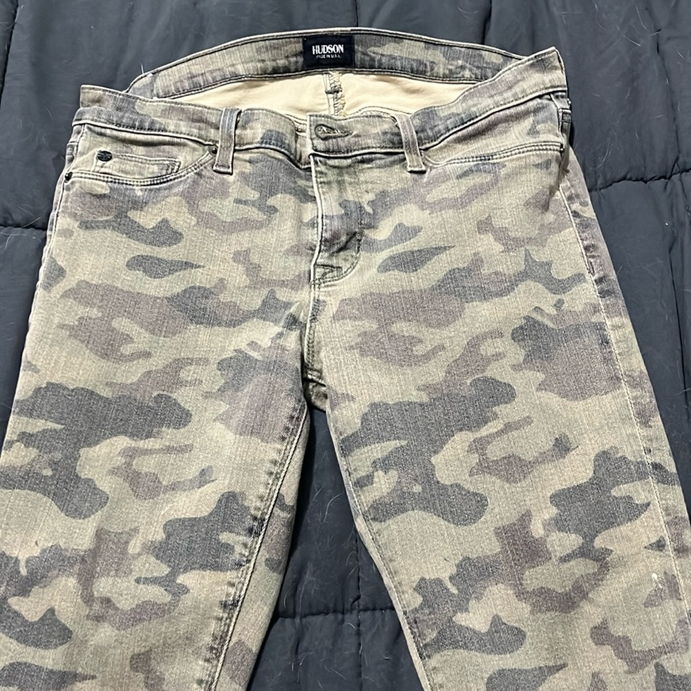 Camo ankle stretch jeans HUDSON